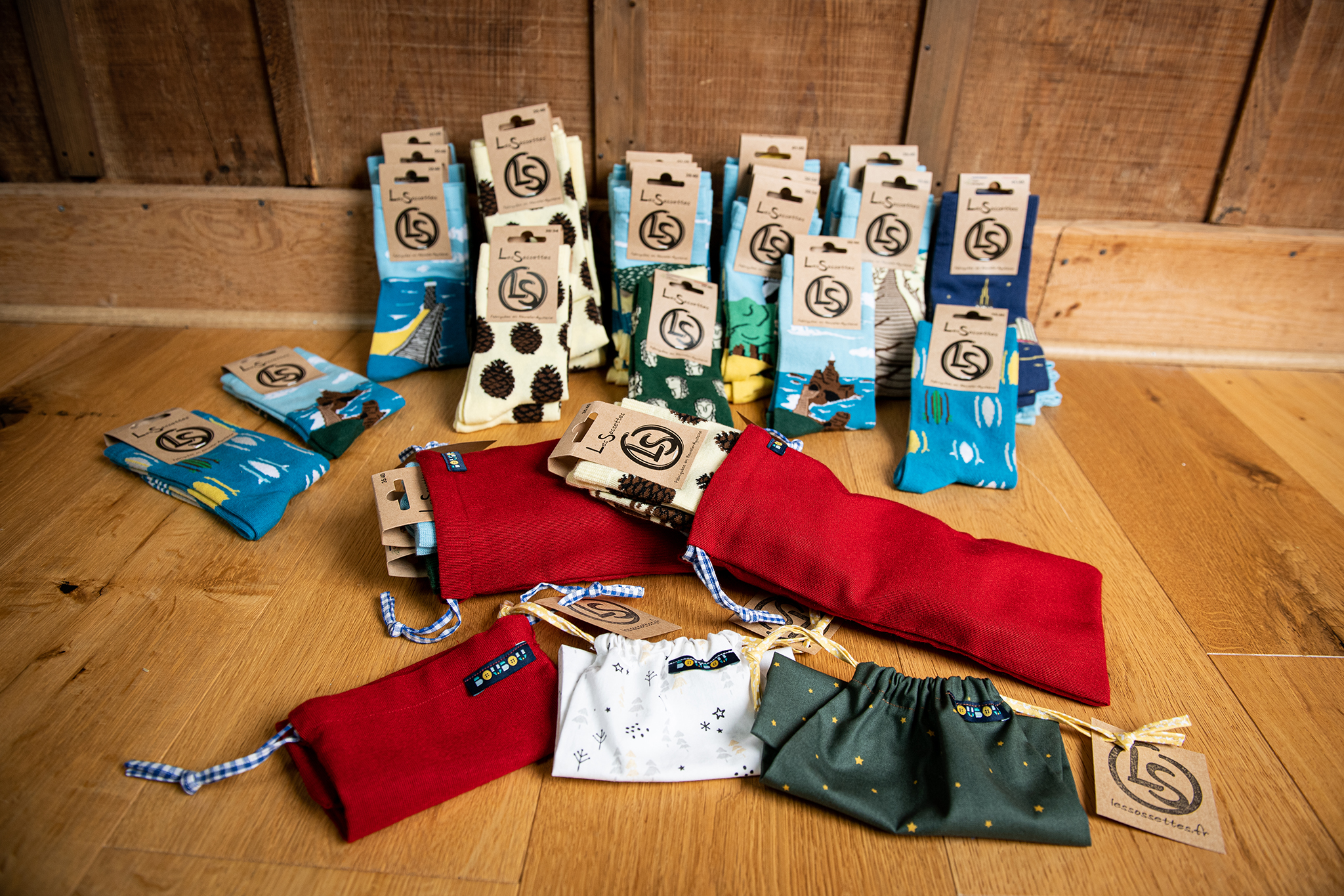 Pochettes Boubou pour offrir vos paires de Sossettes